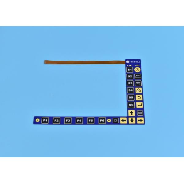Кнопочная панель переключателя мембраны ФПК гибкая с множественными ключами/изготовленной на заказ формой