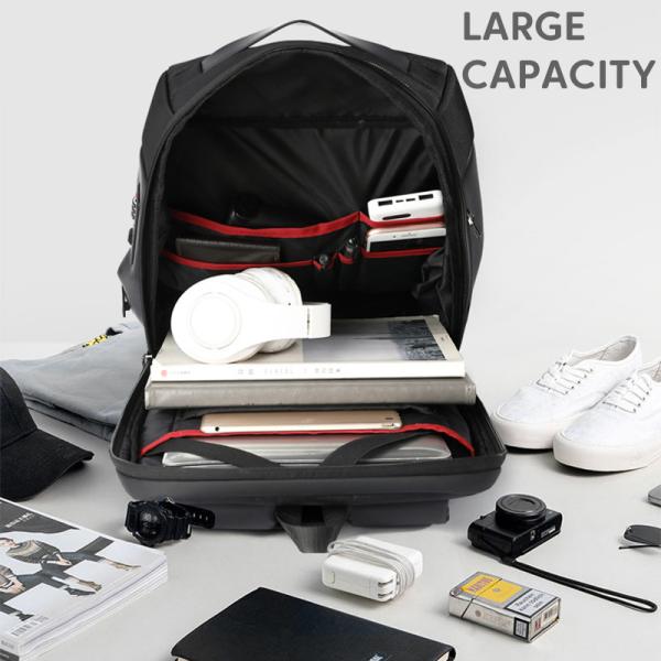 Anti Thief Business Laptop Backpack Large Capacity Nylon 15.6inch