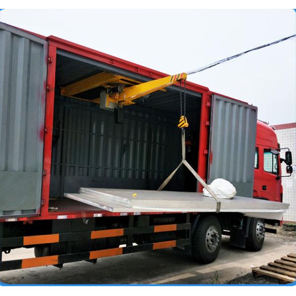 2.2kw Micro Cantilever Crane Use In Cargo Truck