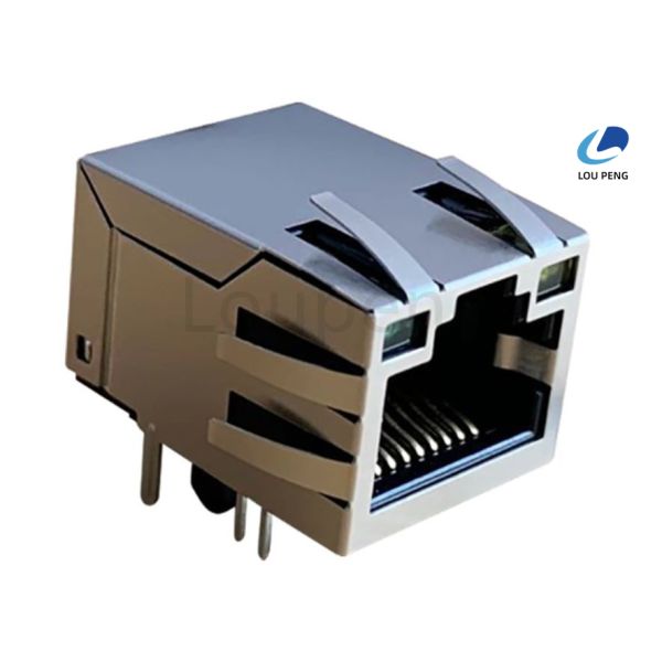 RJ45 Connectors, RJ45, Single Port, Port Matrix Configuration 1 x 1, RJ Type Jacks & Plugs,Cat 3