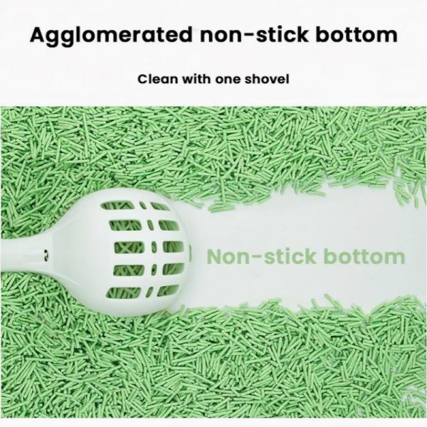 Easy Scooping Green Tea Litter Plant Based Sustainable Tea Potty Cat Litter