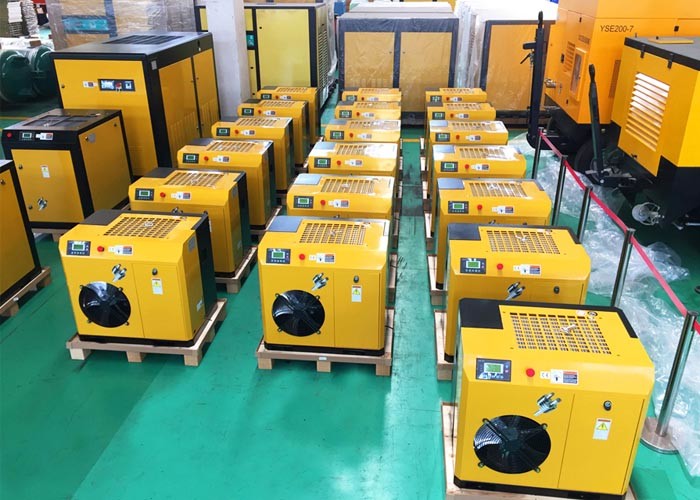 структура электрического компрессора винта одиночной фазы 5.5hp компактированная