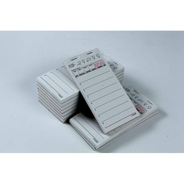 CT-3616WP Customizable English Language Paper Guest Check with Personalized Number of Columns