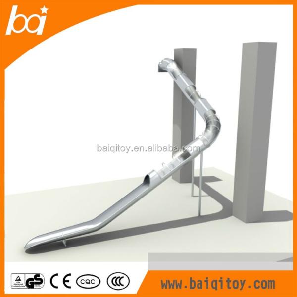 Stainless Steel Spiral Slides, Custom Interior Stainless Steel Slides Factory