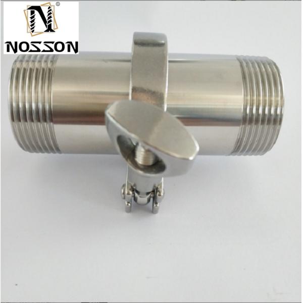 High Strength Stainless Steel Tri Clamp for Heavy Duty High Pressure Equipment Pipe DIN Standard 304/316 Material
