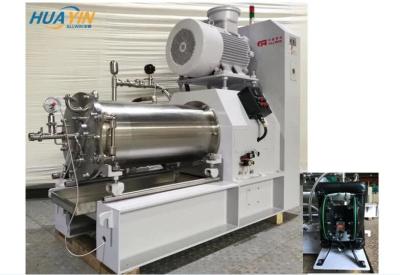 Cosmetic Metal Horizontal Sand Mill SUS304 For Production Machine With Higher Efficiency