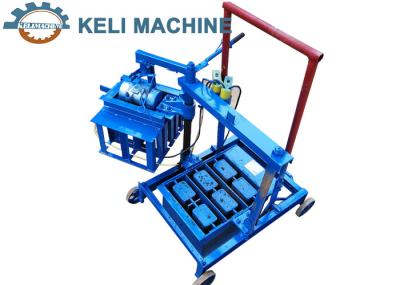 KL2-45 Máquina de fabricação de tijolos de blocos de concreto de 1,1 kW Pequena máquina manual oca