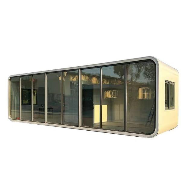 High-Performance Apple Cabin House Bamboo Wood Fiber Board Dry-Wet Separation Bathroom Composite Wood Floor