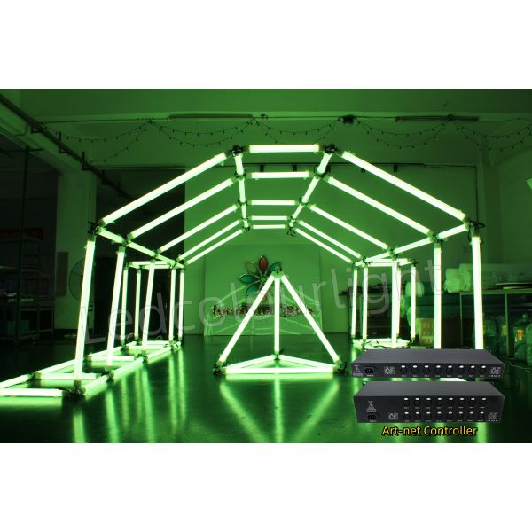 16x512 DMX Channels Artnet to DMX Controller for Stage Pixel Lighting Control