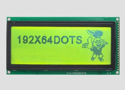 Industrial 5V/3.3v LCM 192x64 Graphics LCD Module 120x62 Dot Matrix Display Module