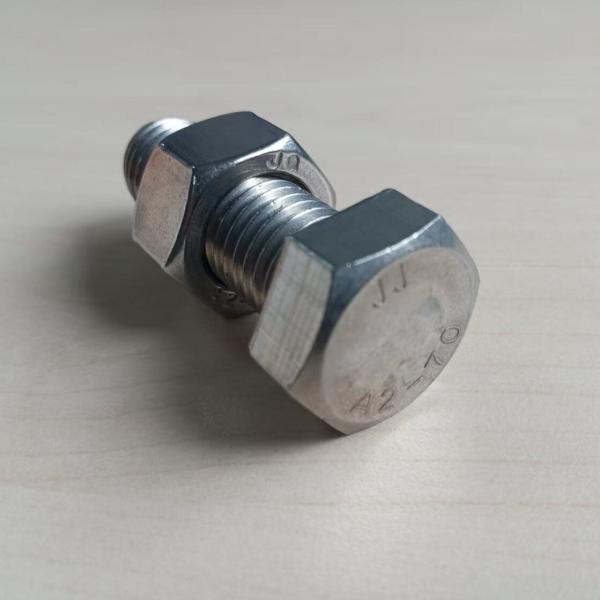 NXF ASTM UNS S31653 316LN/00Cr17Ni13Mo2N/s31653 M2.5-M36 Length6-380MM Stainless Steel 316LN Hexagon Head Bolts