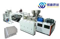 Machine d'extrusion de feuille de PET de 820 mm de largeur à double vis unique Haute efficacité de production