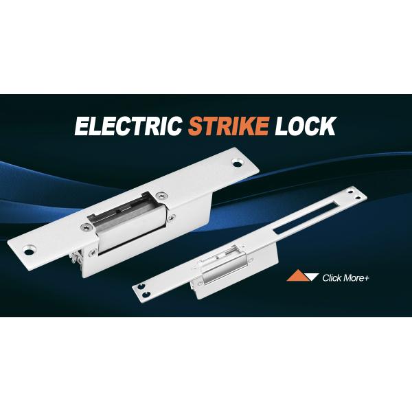 Narrow Type European Coating Nickel Electric Strike Lock