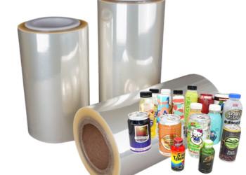 30-150um Shrink Film Rolls PVC PETG PET BOPP POF Material 50mm-1200mm Width