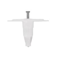 Série de âncora de pregos de isolamento de plástico HDPE para construção para fixação de paredes de tijolos e blocos de concreto