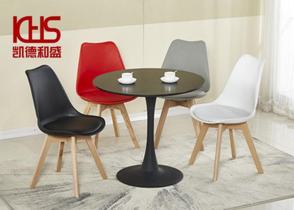 12MM Rock Slab MDF Modern Kitchen Dining Tables Black Glass Top Side Table