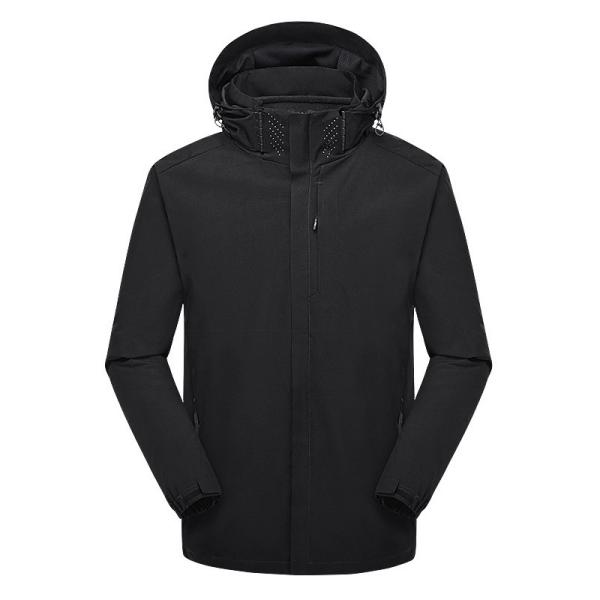 OEM Water Resistant Outdoor Windbreaker Jacket Adults Men Hooded Windbreaker