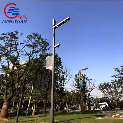 Galvanized Steel Street Light Pole Outdoor High Mast Park Lamp LED Solar ANSI
