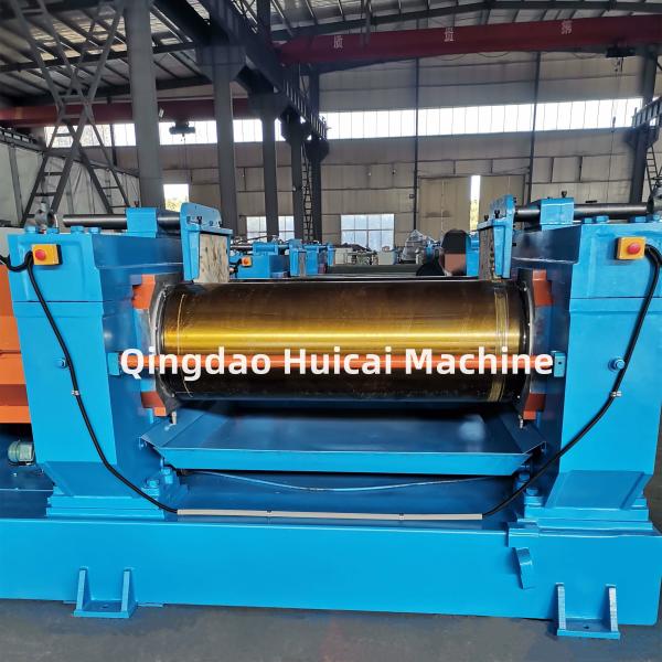 Automatic Two Roll Rubber Open Mixing Mill for of Blue Green Red Yellow Rubber Machine