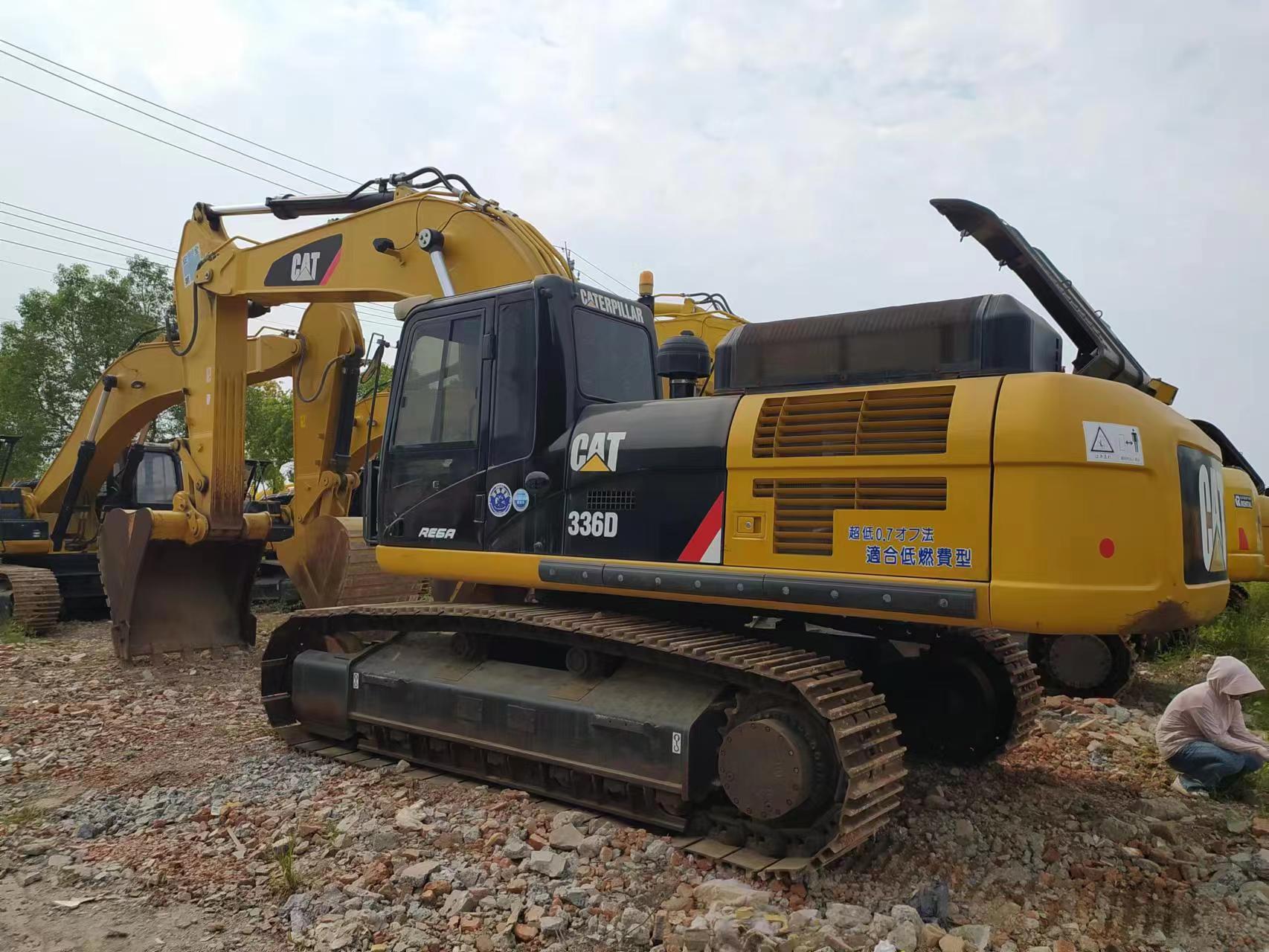 Гидравлическая система Используемые экскаваторы CAT Cat 336d Используемые гусеничные машины