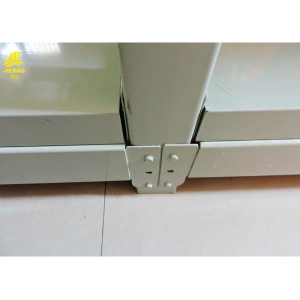 Straight Arm Anti Corrosion Industrial Storage Shelves Racks Gray Colour 2.4M High