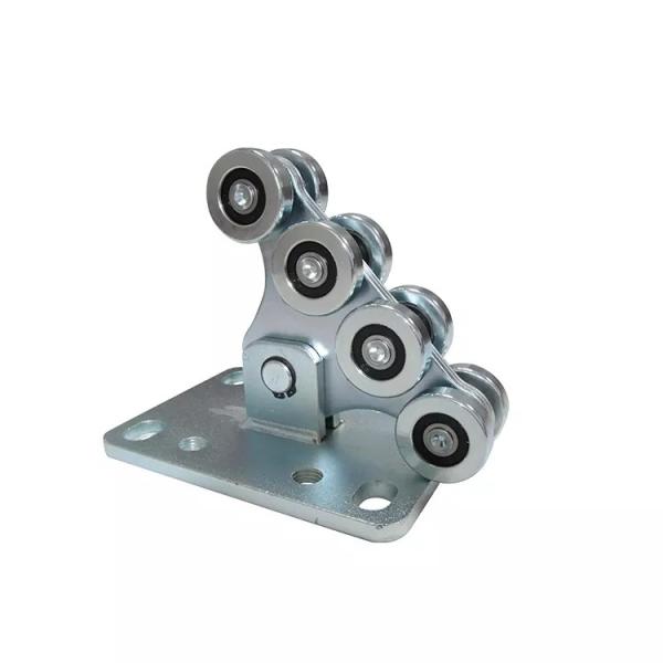 8 rodas caminhão industrial galvanizado guia roda