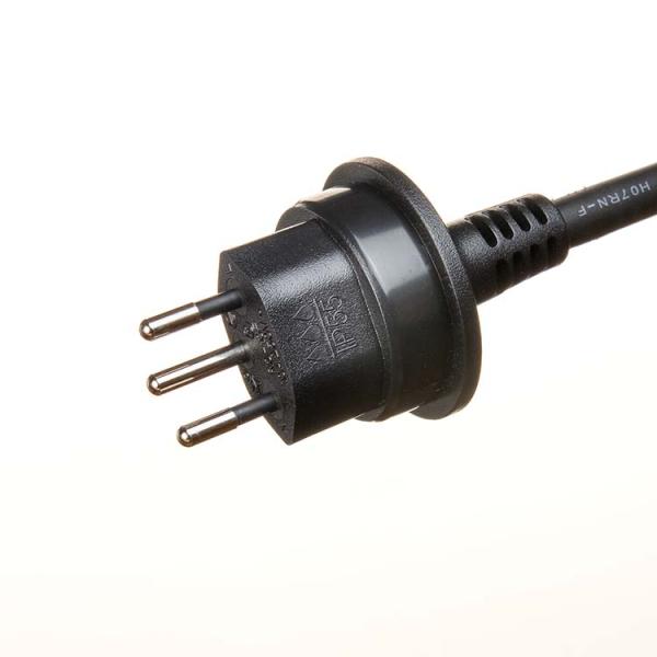 CEE/16 3 Prong Schuko Plug AC Extension Cord Swiss Plug Cabled H07RN-F 3X1.5MM2 with BC01 Betteri Female Connector IP68