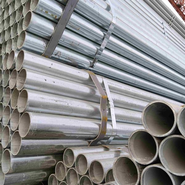 o zinco 700g/M2 revestiu o pó galvanizado da tubulação de aço 5.8m 6m revestido