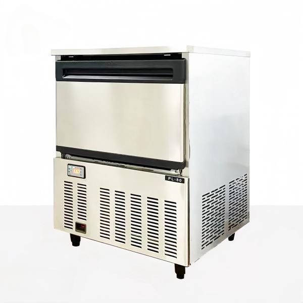 BLG Fully Commercial Automatic 40kg 90lb Ice Cube Maker for Home Use Small Catering Produces Smooth Block for Cold Drinks