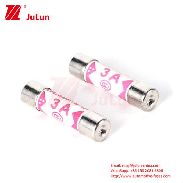 BUSSMANN BS1362 UK Ceramic Automotive Fuses 6*25mm 3A 5A 7A 10A 13A 20A Safety Regulation