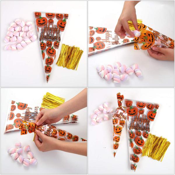 Сумки Гоодие целлофана качества еды безопасные экологически дружелюбные с связью извива