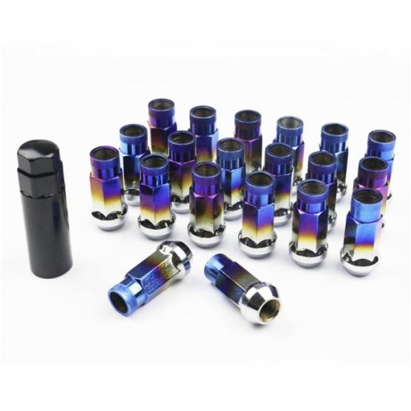 Customized M12 X 1.5 Titanium Lug Nuts For Wheels 35mm 40mm 45mm Length