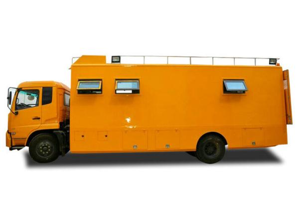King Run Mobile Kitchen Truck For Outdoor Engineering Project Camping Dining