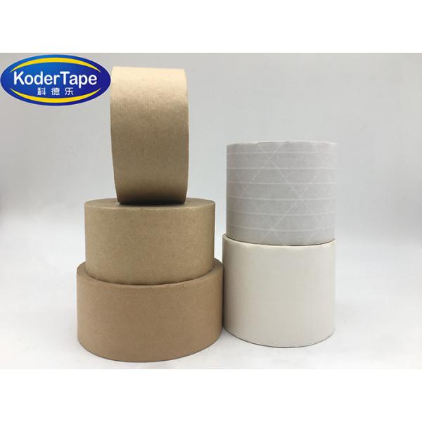Single Side Adhesive Customer Printed Gummed Paper Tape Water Activated Kraft Paper Tape