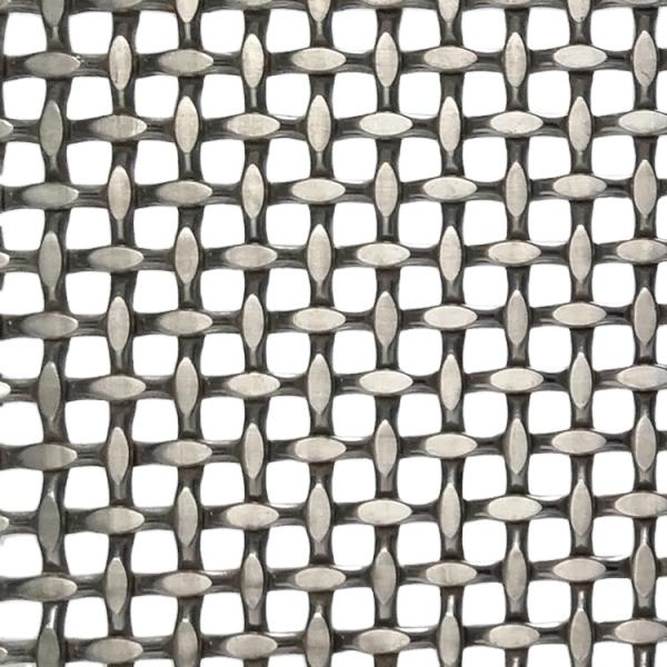 Stainless Steel Architectural Woven Mesh Fabric Anti Brass Color For Custom Facades