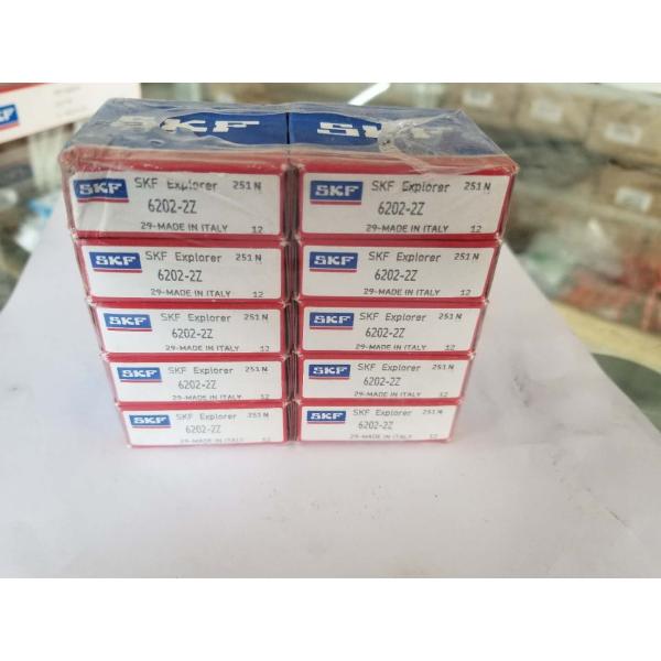 Double Seal P6 P5 6202-2RS Deep Groove Ball Bearing 22000rpm Stainless Steel 15x35x11 mm