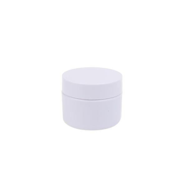 HOT SALE white PP cream jar plastic cream jar different size 30g dip powders jar cosmetic packaging