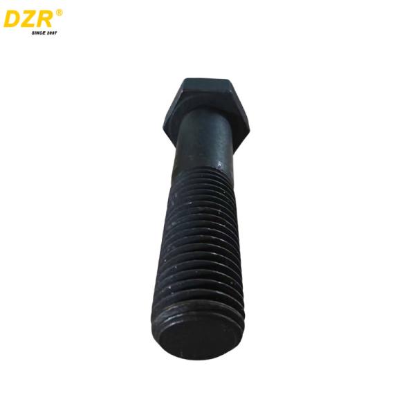 Smooth Finish Excavator Track Bolts High Durability For Excavator Parts