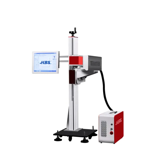for Leather / Plastic /Wood/Paper/Nonmetal Logo Marking/Food/Organic Material Industry CO2 Laser Marking Machine