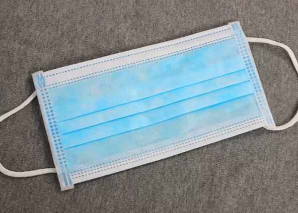 Three Layers Medical Surgical Face Mask Antiviral Environmental Friendly