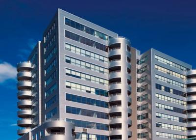 Easy Installation Aluminum Curtain Wall For High Rise Buildings / Large Public Buildings