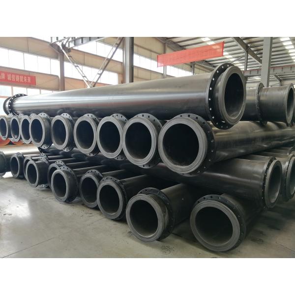 5.8/11.8m Per Length Dredging HDPE Pipe With High Tensile Strength