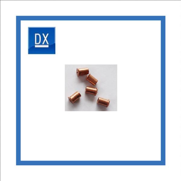 Steel Copper Plated High Resistance Thread Weld Pins Salt Spray Internal