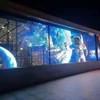 LED Film Shopping Window Module Display 3D LED Transparent Glass Advertising Screen