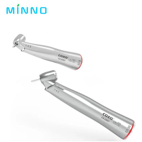 Class II Air Turbine Dental Handpiece 45 Contra Angle 4 Way