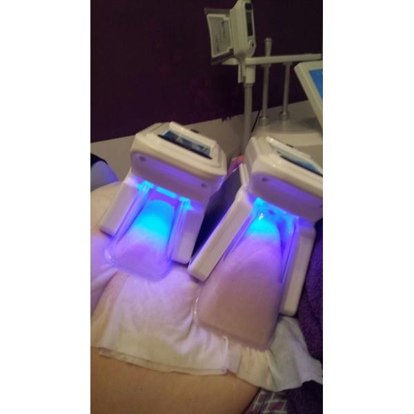 CE ISO cryotherapy slimming machine 4-5cm fat lost after 1 treatment with 12 inch LCD screen