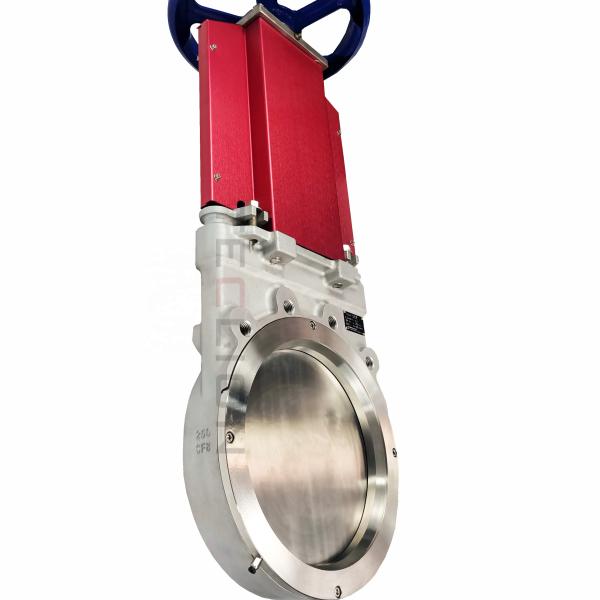 DN600 316SS Knife Pneumatic Gate Valve For Food Industry