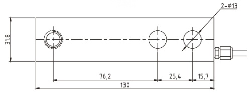 200kg To 2000kg High Precision Load Cell Weight Sensor For Platform Scales Hopper Scales