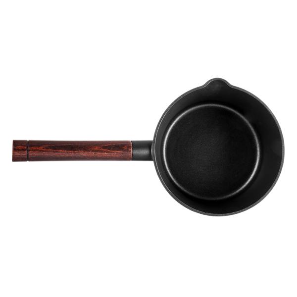 PFOA Free Aluminium Milk Pan 1.15KG Milk Warmer Pot With 22.5cm Handle