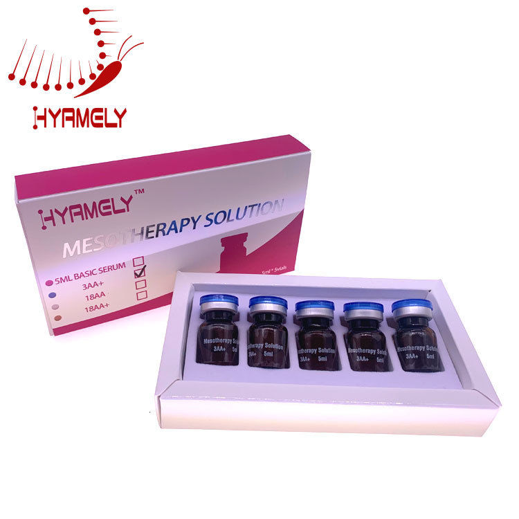 Решение сыворотки Hyamely 5ml Mesotherapy забеливая впрыски